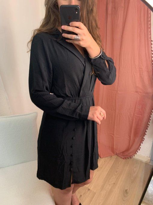 Robe style blazer fluide