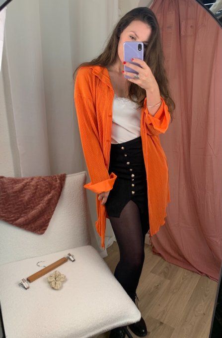 Robe chemise Lya Orange 