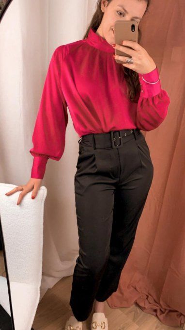 Blouse fuchsia 