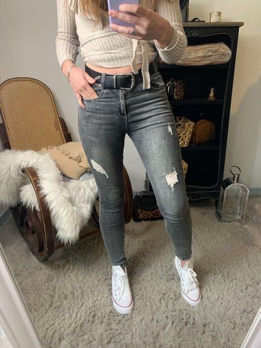 Jeans gris 